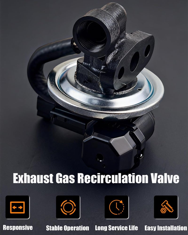 TINJO صمام EGR EGV1059 يناسب 2007 2008 2009 2010 2011 2012 2013 2014 فورد موستانج 5.4L-V8، صمامات إعادة تدوير غاز العادم استبدال OE 7R3Z9D475AA، CX2096 - Image 5